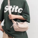 アプリコット | 多収納 軽量ナイロンショルダーバッグ ファスナーポケット付き 男女兼用 | Beststore