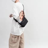 多収納 軽量ナイロンショルダーバッグ ファスナーポケット付き 男女兼用 | Beststore | 詳細画像3 