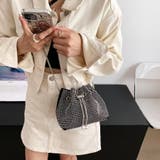 「主役級の輝き」ラインストーンミニ巾着ショルダーバッグ チェーンミニバッグ | Beststore | 詳細画像5 