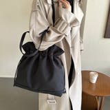大人可愛い 2way 巾着トートバッグ A4収納可 軽量 マザーズバッグ | Beststore | 詳細画像8