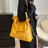 大人可愛い 2way 巾着トートバッグ A4収納可 軽量 マザーズバッグ | Beststore | 詳細画像12