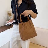 ブラウン | カジュアル&オシャレ!チェック柄 2WAY トートバッグ(ショルダー紐付き) | Beststore