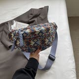 エスニック風 ジオメトリック柄 ボディバッグ | Beststore | 詳細画像4