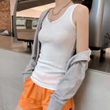 ホワイト・通常タイプ | レディース トップス タンクトップ | Beststore