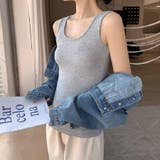 ライトグレー・通常タイプ | レディース トップス タンクトップ | Beststore
