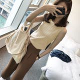 リブニット タンクトップ ニットトップス | Beststore | 詳細画像3