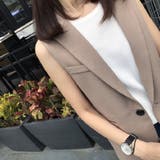 リブニット タンクトップ ニットトップス | Beststore | 詳細画像4