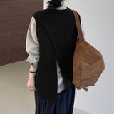 ニットベストトップス レイヤード風 韓国ファッション | Beststore | 詳細画像18