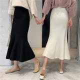 ニットマーメイドスカート タイトスカート コーデュロイ | Beststore | 詳細画像3