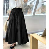 ロングスカート ウエストゴム入り ギャザー切り替え | Beststore | 詳細画像6