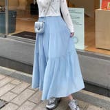 ロングスカート ウエストゴム入り ギャザー切り替え | Beststore | 詳細画像10