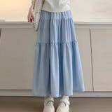 ロングスカート ウエストゴム入り ギャザー切り替え | Beststore | 詳細画像11