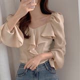 長袖 ブラウス フリル襟 | Beststore | 詳細画像3 