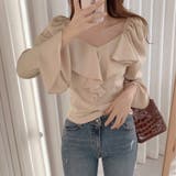 長袖 ブラウス フリル襟 | Beststore | 詳細画像4 