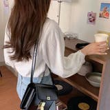 Vネックシフォンブラウス パフ袖 トップス | Beststore | 詳細画像5 