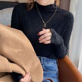 ブラック | トップス インナーニット ハイネックニット | Beststore