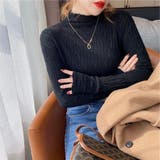 トップス インナーニット ハイネックニット | Beststore | 詳細画像2
