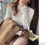 ハイネックニットトップス ハイネックセーター カットソー | Beststore | 詳細画像5