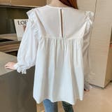 フリル 長袖ブラウス シャツブラウストップス | Beststore | 詳細画像5