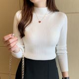 ハイネック ニット トップス | Beststore | 詳細画像1
