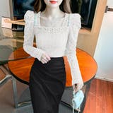 総レース ブラウス 長袖 | Beststore | 詳細画像7