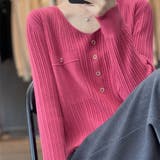 Vネック ニットセーター | Beststore | 詳細画像6