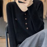 Vネック ニットセーター | Beststore | 詳細画像2