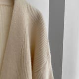 Vネック ボリュームスリーブ ニットカーディガンショート丈 | Beststore | 詳細画像10 