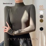 グレー | レディース トップス カットソー長袖 | Beststore