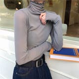 トップス シアーブラウス 透け感タートル | Beststore | 詳細画像4 