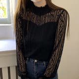 トップス レースシャツブラウス 長袖 | Beststore | 詳細画像1