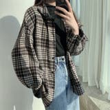 チェック柄シャツ トップス オーバーサイズ | Beststore | 詳細画像13 