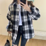 チェック柄シャツ トップス オーバーサイズ | Beststore | 詳細画像1 