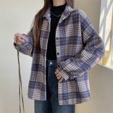 チェック柄シャツ トップス オーバーサイズ | Beststore | 詳細画像5 