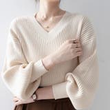 トップス ニット vネック | Beststore | 詳細画像1 