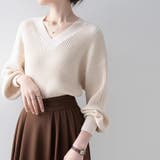 トップス ニット vネック | Beststore | 詳細画像3 