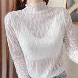ホワイト | シアートップス チュールトップス レディース | Beststore