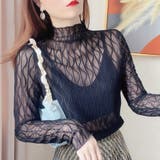 ブラック | シアートップス チュールトップス レディース | Beststore