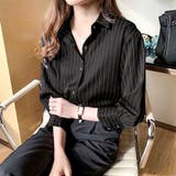 ストライプシャツ 長袖ボタン付き オシャレ | Beststore | 詳細画像18