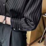 ストライプシャツ 長袖ボタン付き オシャレ | Beststore | 詳細画像21