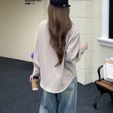「新色追加」【全９色】ストライプ スキッパーシャツ ブラウス | Beststore | 詳細画像26 