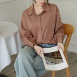 「新色追加」【全9色】ストライプ スキッパーシャツ ブラウス | Beststore | 詳細画像71