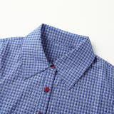 アシンメトリーフリルシャツ チェック シャツ ベーシックカラーシャツ | Beststore | 詳細画像5