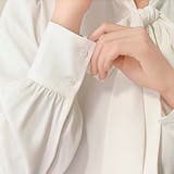 ボウタイリボン長袖ブラウス トップス シャツ | Beststore | 詳細画像23