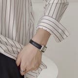 ストライブシャツブラウス オーバーサイズシャツ リネンブレンドシャツ | Beststore | 詳細画像10