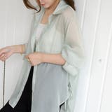 セージグリーン | シアーシャツ ブラウス レディース | Beststore