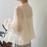 ノーカラー 夏カーディガン シャツブラウス | Beststore | 詳細画像28