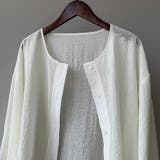 ノーカラー 夏カーディガン シャツブラウス | Beststore | 詳細画像29