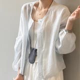 ノーカラー 夏カーディガン シャツブラウス | Beststore | 詳細画像34