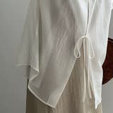 シアーシャツ ブラウス バックデザイン レディース | Beststore | 詳細画像10 